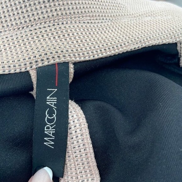 Marc Cain neutral Color beige blazer career event sz 8 - Picture 4 of 14